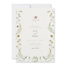 Convite de Casamento Botânico Elegante – Desi Flor