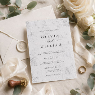 Convite de Casamento Botânico Luxuoso