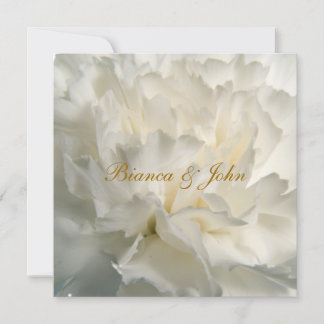 Convite de Casamento Branco Mais Popular e Elegant