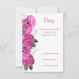 Convite de Casamento Buquê Floral Romântico