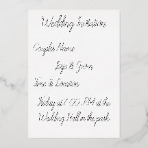 Convite de Casamento Casal Noite Estrelada Românti