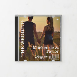 Convite de Casamento CD Photo Cover