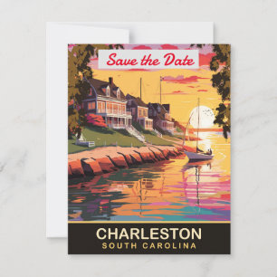 Convite de Casamento Charleston Carolina do Sul