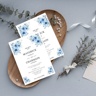 Convite de Casamento Chic