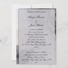 Convite de Casamento Clássico