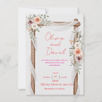 Convite de Casamento Clássico – Elegante e Atempor