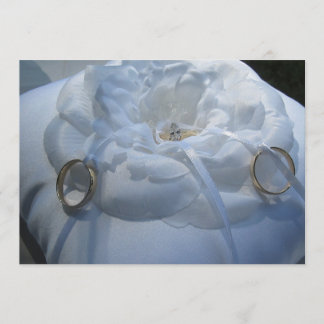 Convite de Casamento com Anéis