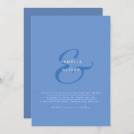 Convite de Casamento com Código QR para RSVP com E