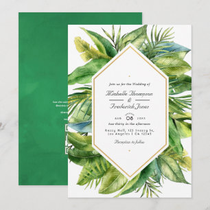 Convite de casamento com código QR para RSVP com f