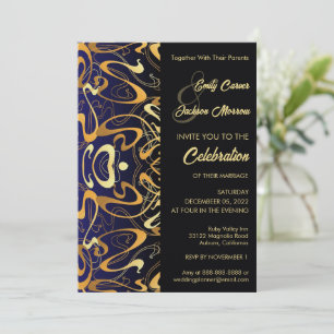 Convite de Casamento com Design Moderno