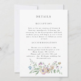 Convite de casamento com detalhe floral de Eucalip