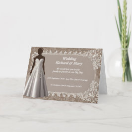 Convite de Casamento com Elegância Natural