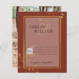 Convite de Casamento com Foto ECONOMICO Save the D