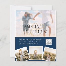 Convite de Casamento com Foto ORÇAMENTO Código QR 