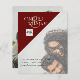 Convite de Casamento com Foto ORÇAMENTO Código QR