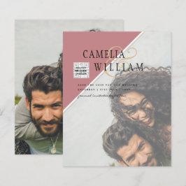 Convite de Casamento com Foto Orçamento Cores Mist