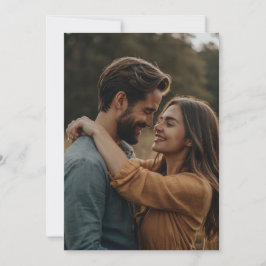 Convite de Casamento com Foto Personalizada Elegan