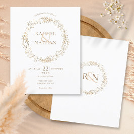 Convite de Casamento com Grinalda de Louro Orçamen