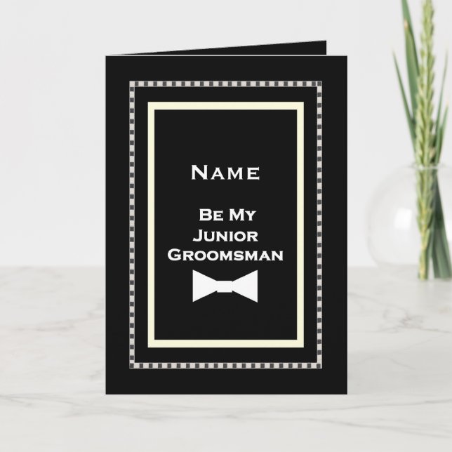 Convite de Casamento com Nome Personalizado para G (Frente)