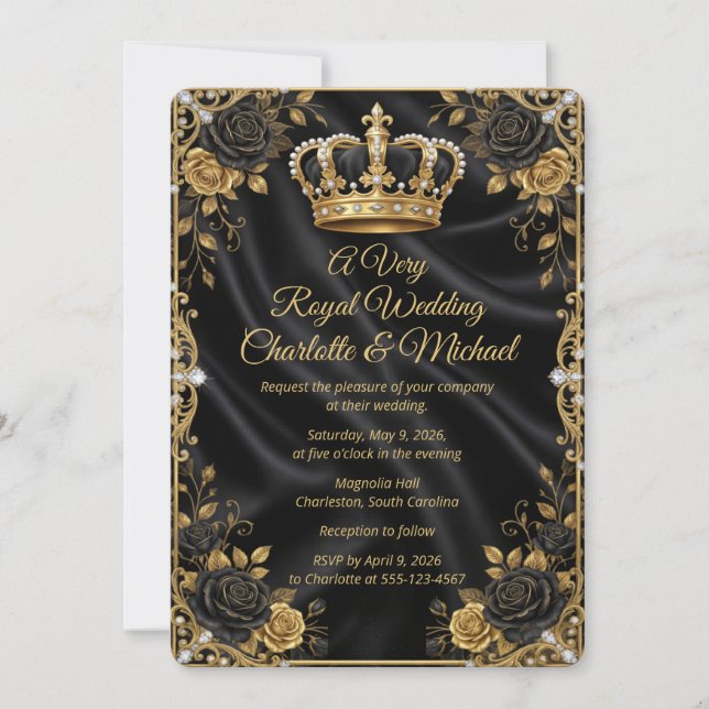 Convite de Casamento com Textura Natural Rústica T (Frente)