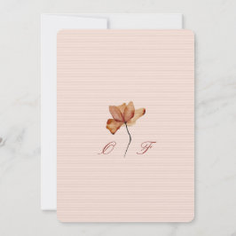 convite de casamento com vibe minimalista, estétic