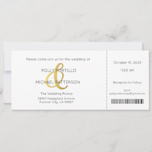 Convite De Casamento, Convite De Casamento Clássic
