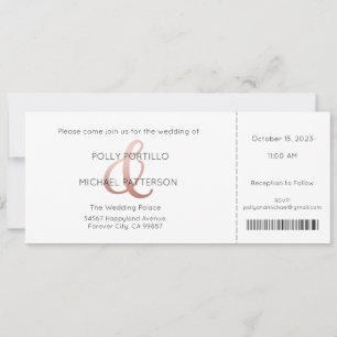 Convite De Casamento, Convite De Casamento Clássic