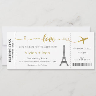 Convite De Casamento, Convite de casamento De Pari