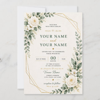 convite de casamento, convite de casamento elegant