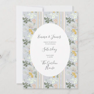 Convite de Casamento Cottagecore | Floral de Flore