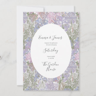 Convite de Casamento Cottagecore | Floral de Flore