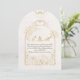 Convite de Casamento Cristão Elegante