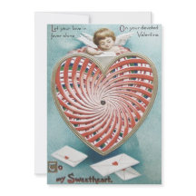 Convite De Casamento Cupid Angel Kaleidoscope