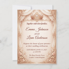 Convite de Casamento da Coroa Real