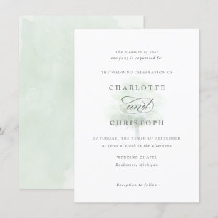 Convite de casamento da Misttree