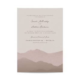 Convite de casamento da Serra