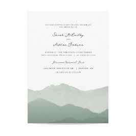 Convite de casamento da Serra