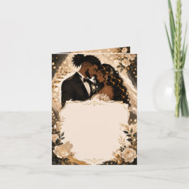 Convite de Casamento de Anime Moderno para Casais 