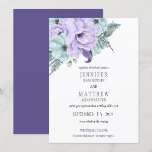 Convite de Casamento de Casais de Casais de Casas 