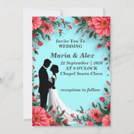 ✨ Convite de Casamento de Casal para Evento Famili