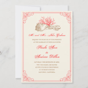Convite de Casamento de Destino