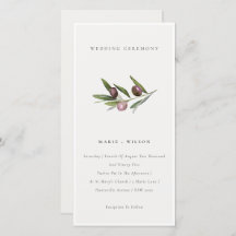 Convite de casamento de Folhagem Mínima Rústica do