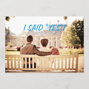 Convite de casamento de Fotografias Personalizado