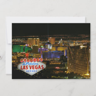 Convite De Casamento De Las Vegas