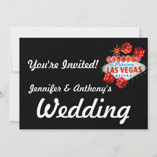 Convite De Casamento De Las Vegas