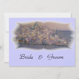 convite de casamento de Lisboa