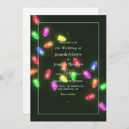 Convite de Casamento de Natal