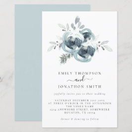 Convite De Casamento De Natal Para Florais De Inve