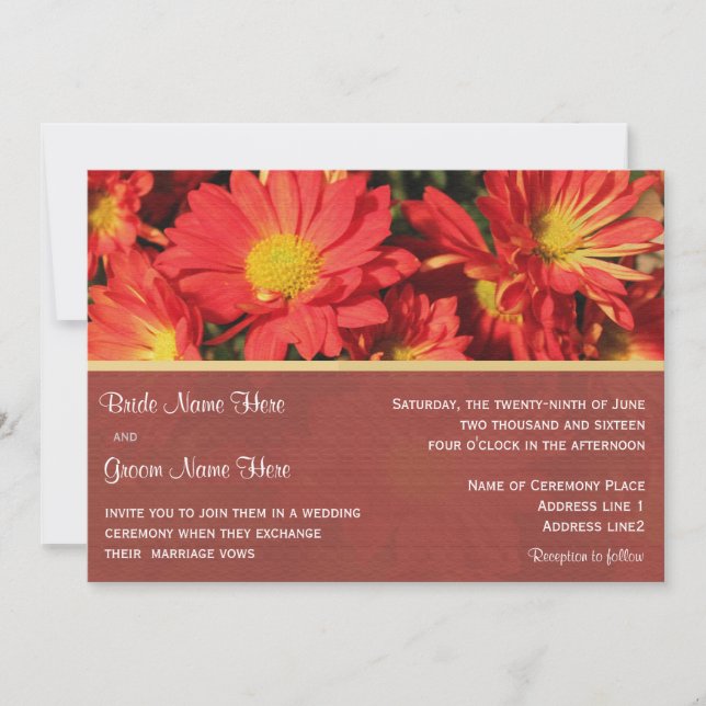 Convite de casamento de noiva e noiva. (Frente)