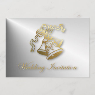 Convite De Casamento De ouros